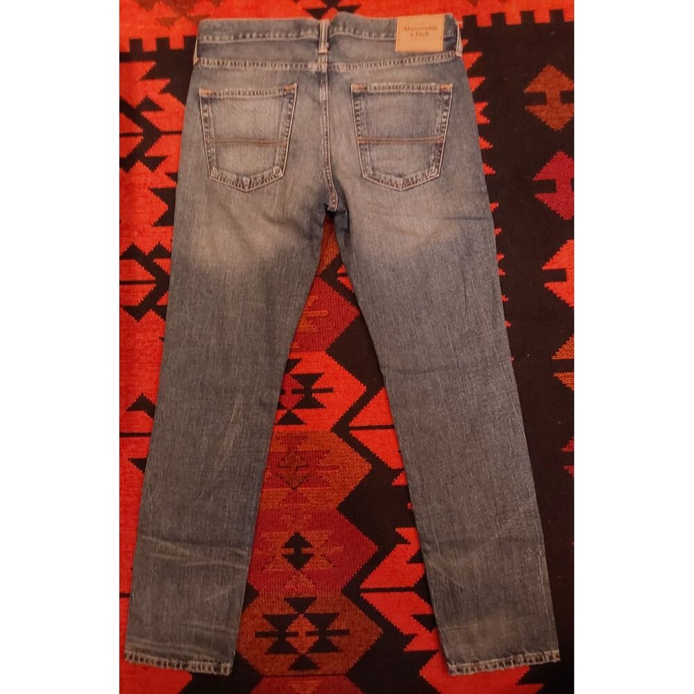 Abercrombie and Fitch Men's Button Fly Distressed Jeans. 31W x 30L